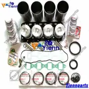 For Yanmar 4JH 4JHE Engine Overhaul Rebuild Kit Fit Marine Boat Repair Part