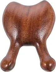 NOLITOY Wooden Nose Scalp Scrubber Facial Guasha Tool for Face Guasha Tool Nose Acupoint Scraper
