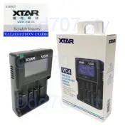 Xtar VC4 USB Battery Charger LCD Display Li-ion Ni-MH 14500 18650 32650 AA AAA