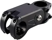Stem, Aluminum Alloy Adjustable Riser, Sturdy Handlebar Stem Extender, Sturdy Handlebar Riser for Mountain Cycles 4.92x2.05x1.73 Inches for Cycling Adventures