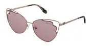 Blumarine SBM152 0E59 Men's Sunglasses Rose-Gold Size 57