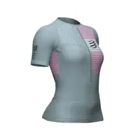 在飛比找momo購物網優惠-【COMPRESSPORT】PT2 短袖三鐵衣 女款 灰色(