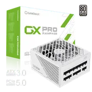 Gamemax GX-1250 PRO White 1250W 80+Platinum Power Supply ATX3.0 PCIE5.0