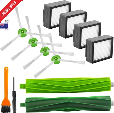 Replacement Parts Kit for iRobot Roomba E5 E6 E7 I7 I8 I3 I4 Filters & Brushes
