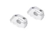 SW-Motech Variable bar back Ø22 mm handlebars with offset - Silver. BMW F 750 GS (17-) / F 800 GS (23-).