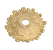 B&P Lamp Cast Brass Bobesche, 2 1/2" Dia.