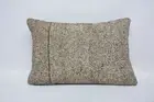 Boho Pillow Sham Cover, 16"x24" Brown Cushion Cover, Kilim Pillow, Pillow