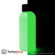 Glow in the Dark Paint, Fluorescent Green - UV Reactive Luminescent Paint