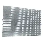 Wall Mount Pegboard Panel for Wall Mount System, Holds Shelves, Bins, and