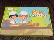 Kids Kitchen Cutting Board Play Set