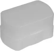 White Flash Diffuser Bounce Dome for Canon Speedlite 580EX & 580EX(II) Flash