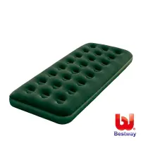 在飛比找Yahoo奇摩購物中心優惠-Bestway。73X30X8.5單人高級植絨充氣床墊(67