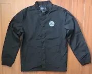 O'NEILL BOYS WINDBREAKER ROSTER FRANCHISE JACKET BUTTON DOWN BLACK A28