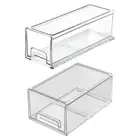 Stackable Storage Drawer Bathroom Makeup Organizer Coffee Pod Holder Tea Storage