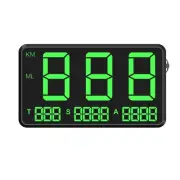 Effortless Installation GPS Speedometer for Cars and Trucks Timezone Adjustment