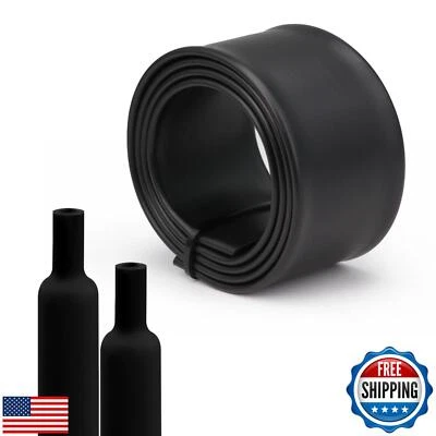 HOLED 3/4" 3:1 Heat Shrink Tubing Dual Wall Adhesive Lined Shrink Wrap Tubing