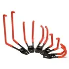 Duty Ladder Wall Mounted Holder Organizer Tool Hanger Rack Garage Storage Hooks