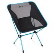 Helinox Chair One XL - Lightweight Camping Chair - Black / Cyan
