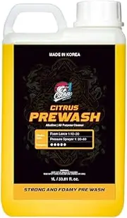 Cobra WRAP TOOLS Citrus Pre Wash - Alkaline Foamy Cleaner - Powerful Prewash for Car Exterior - Effective All-Purpose Cleaning Solution - Perfect for Vehicle Maintenance & Professional Auto Care | 1L