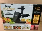 Ninj Cold Press Powerful Slow Juicer w/Total Pulp Control and Easy Clean