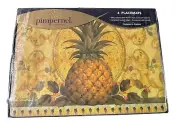 Pimpernel Pineapple Cork-Back Pamela Gladding England NIB