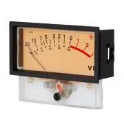 VU Panel Meter VU amplifier with warm backlight and