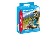 10pc Playmobil 21x15cm Mountain Biker Kids/Children Action Figure Play Set 4+