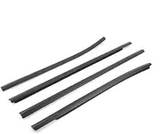4pcs Car Window Sealing Strip Compatible for Ford Ranger PX XLT 2012-2021 Window Sealing Strip