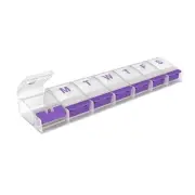 Ezy Dose Weekly (7-Day) Pill Case, Medicine Planner, Vitamin Organizer