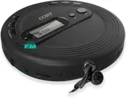 Coby Portable CD Player with Skip Protection- Lightweight and Shockproof Music D