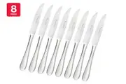 8pc Stanley Rogers Stainless Steel Albany Steak Knives Gift Box Set Silver