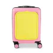 Kadi Luggage Kids Carry-On Adventure Trolley Suitcase 32x47cm Pink/Yellow
