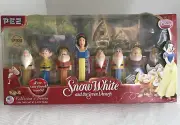 PEZ Snow White & The Seven Dwarfs Disney Christmas Ornaments Limited Edition NEW