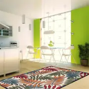 Monaco Leave Multi Rug
