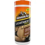 Armor All Beeswax Leather Wipes 24 Pack