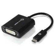 Alogic 15cm USB-C to DVI Adapter Black
