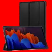 PU Protective Leather Case f Samsung Galaxy Tab S7 FE 5G 12.4" SM-T738U Tablet