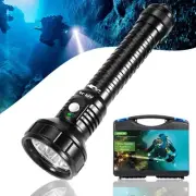 AP200 Scuba Diving Flashlight, 20000 Lumen Dive Light, Waterproof Underwater ...