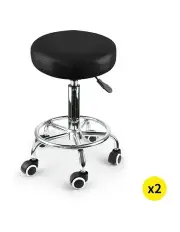 [Levede] Hairdressing Barstool Barber Chair 2x in Black