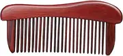 CHOISBEING Wooden Hair Comb for Women Natural Hair Brush Handmade Scalp Massage Comb for Curly Straight Hair (red(rosewood))