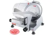 VEVOR Commercial Electric Meat Slicer Deli Food Cutter 10" Blade 240W 350-400RPM