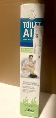 Juvo Self-Assist Toilet Aid Personal Cleaner And Integrated Caddy New Open Box.