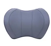 Car Seat Head Neck Rest Massage Auto Pillow Space Memory Neck Headrest Car Vehicular Pillow Seat Headrest Accessories Grey