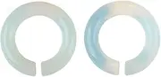 [Pierced Owl] Opalite Hoop Plugs, Sold As Pair