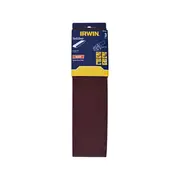 IRWIN 75 x 610mm 80 Grit Sanding Belt - 3 Pack