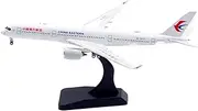 Pre-Built Model Aircraft 16CM 1/400 Large Scale Die-cast Airplane for China Eastern Airlines A350-900 B-307Y Landing Gear is Removable Aircraft Miniature Airplane Model