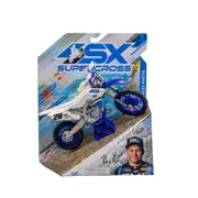 Spin Master 1:10 Scale Supercross Motorcycle Alex Martin Diecast Toy Model
