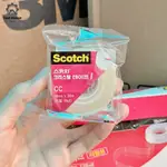 帶透明膠帶的小尼龍膠帶 3M SCOTCH 18MMX30M