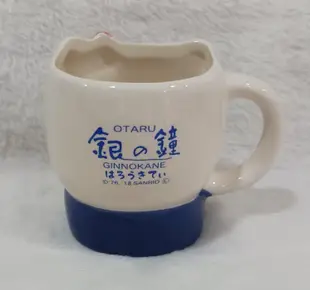 日本北海道銀之鐘HELLO KITTY陶瓷杯