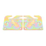 2 Pcs Universal Wood Bed Hanging Metal Bracket Connector Hardware